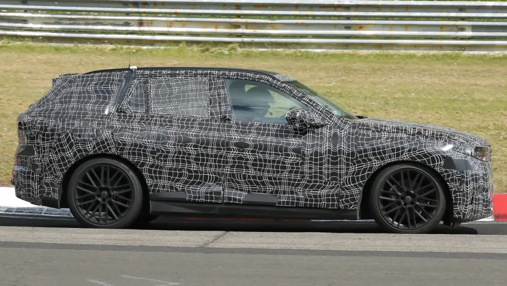 Expect the new X5 to dot down here around Q2 2027.