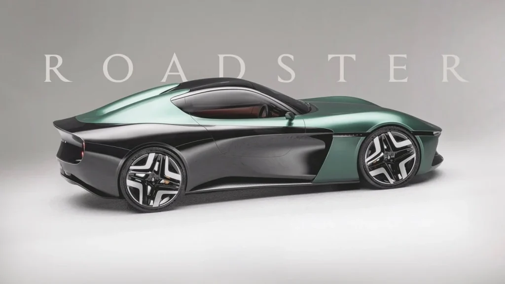 Sexy as electric roadster from Longbow is light as a feather.