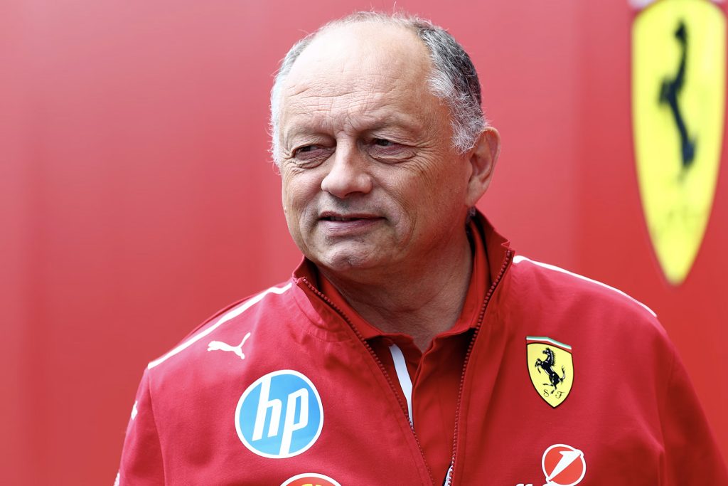 Fred Vasseur signed a new contract with Ferrari.