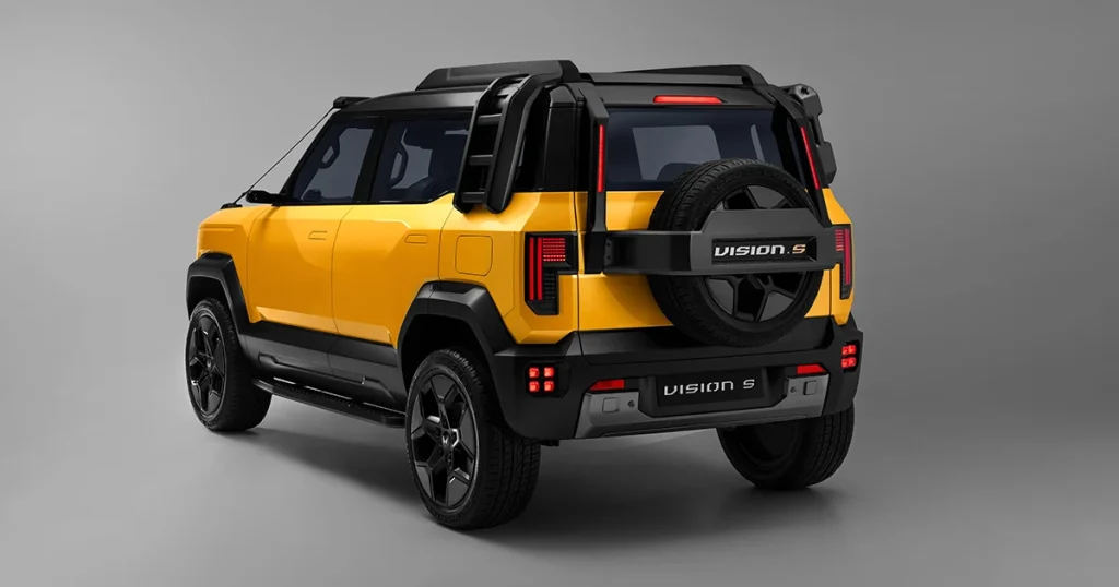 A fairly serious off-roader for the streets is the Vision.S.