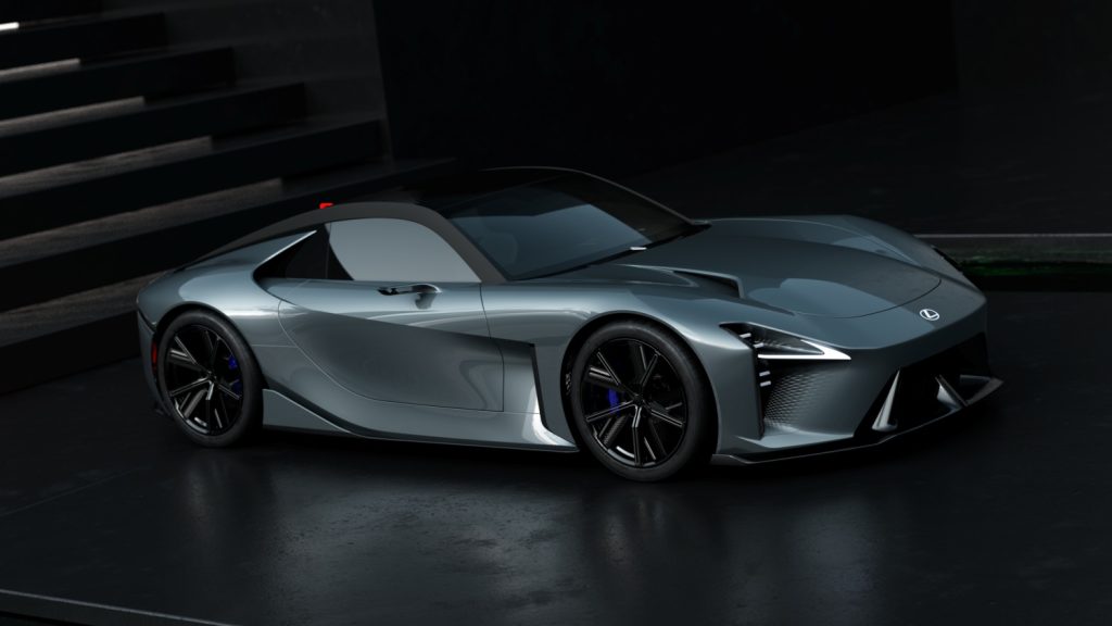 Huge wheels and enormous fenestrations up front more evidence of speed potential. 