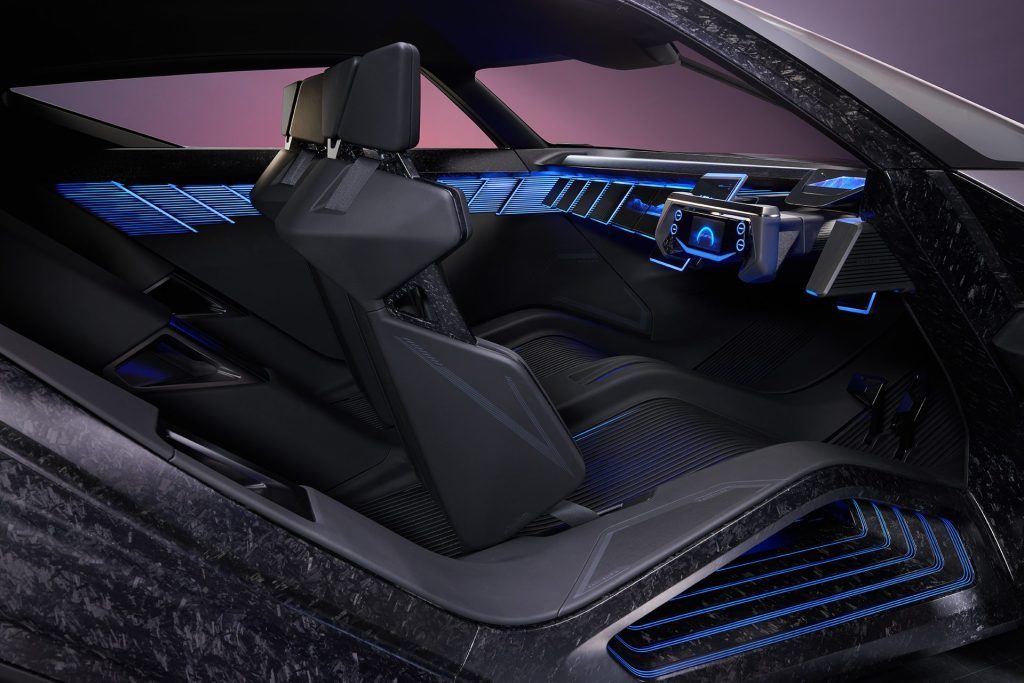 Radical wheel and interior.