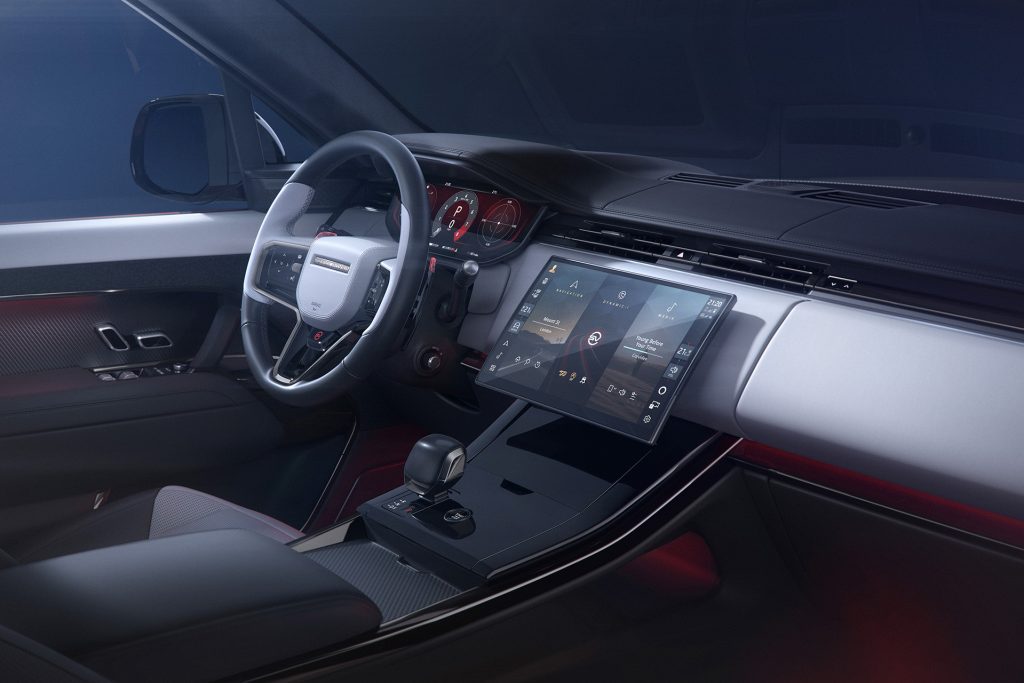 Sweet interior too, with subtle use of carbon.