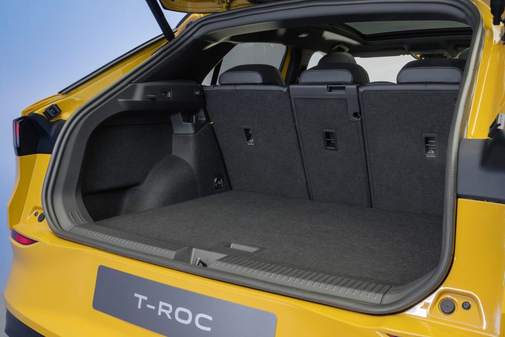 Easy load height for boot.