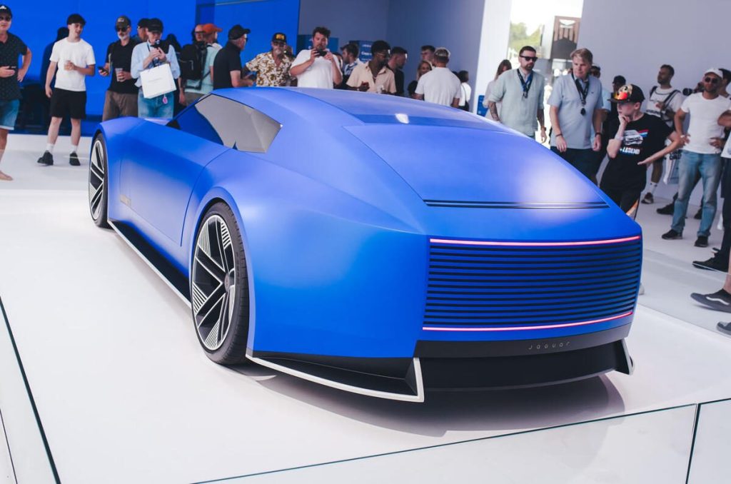 Yes, radical rear end for the first GT concept due to debut at the end of the year. 