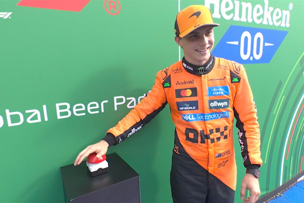 Oscar Piastri wins again, his seventh this year.