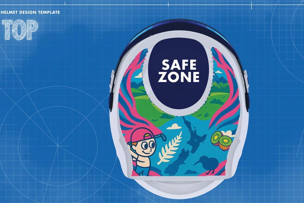 The back side of the winning design.