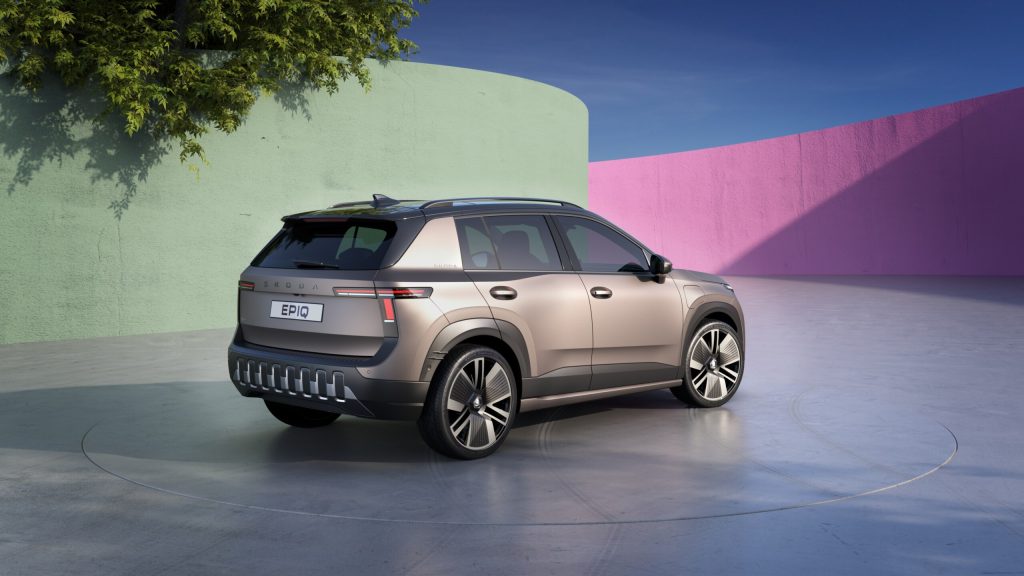 Just 4.1m long, this is Skoda's new electric small car.