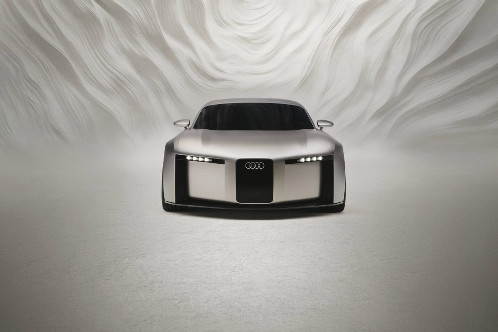 Elegant front end for new Audi Concept C.