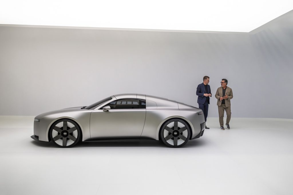 Audi CEO and designer talk about Concept C.