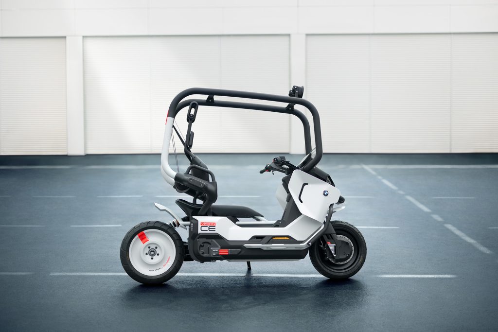 A clever rethink of the C1 scooter using CE 04 mechanicals produced Vision CE.