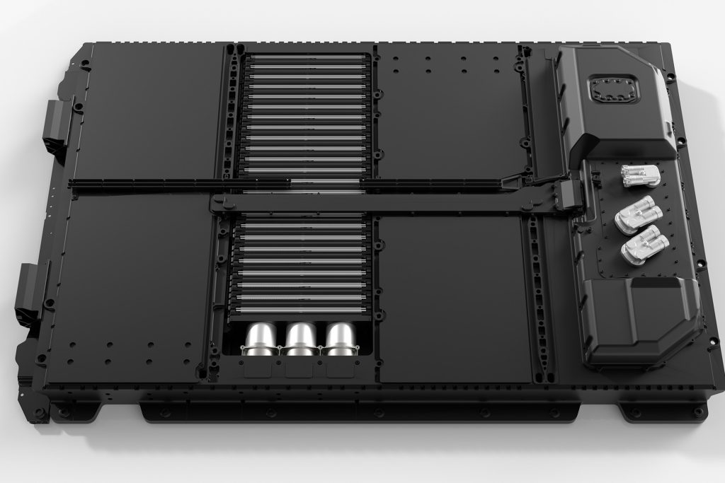 The heart of the matter, looks like an IL3 under the battery hood.