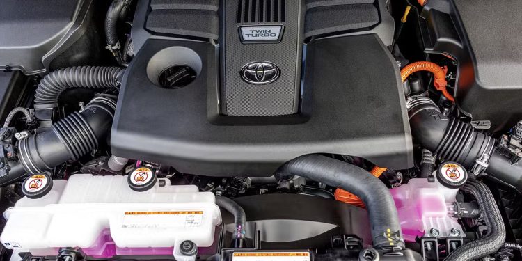 Land Cruiser hybrid engine