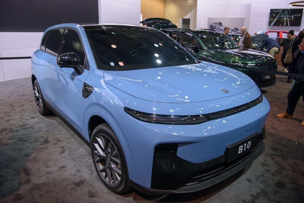 The B10 at its global debut.