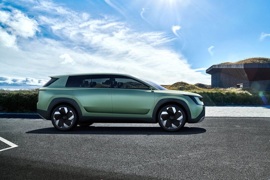 This will eventually be another E named electric SUV, the most expensive Skoda yet.