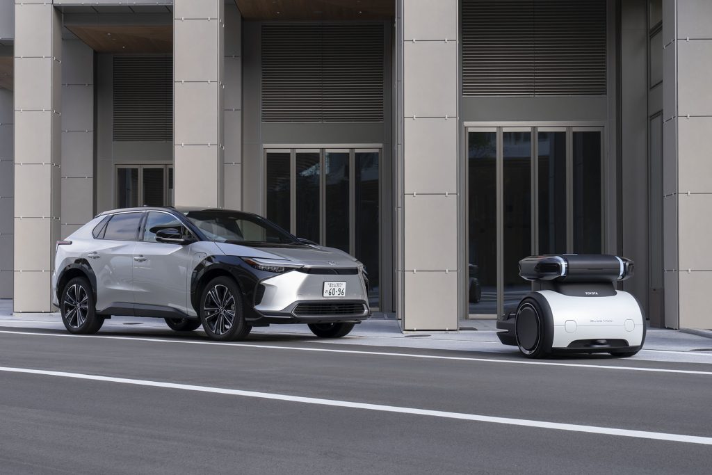 Some of the autonomous vehicles available in Woven City.