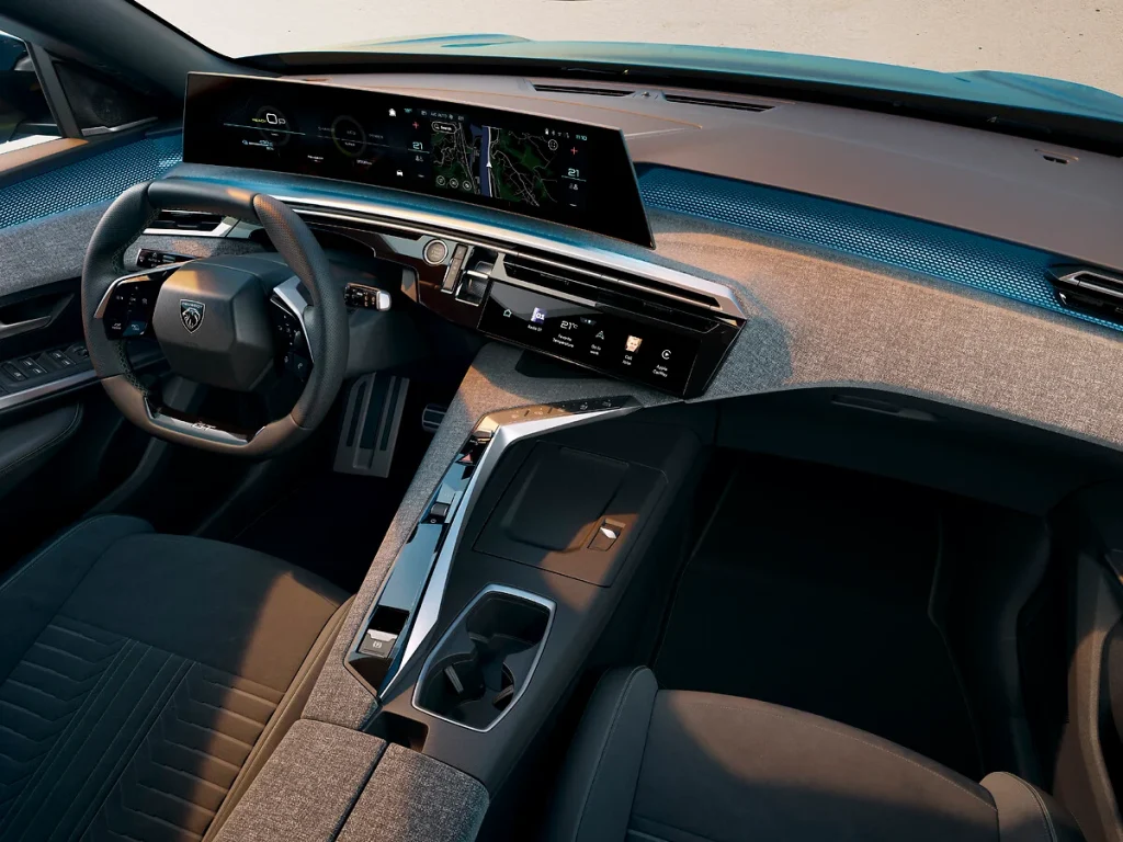 So this is the 21-inch IFT and instrument screen combined.
