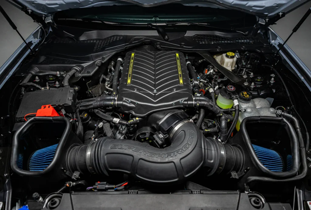 All muscle under the hood.