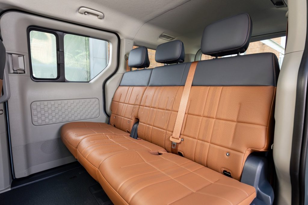 PV5 rear seat
