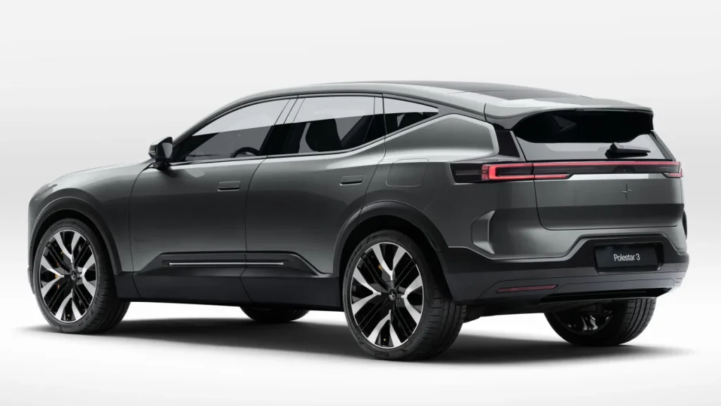 Nice coupe-like curves for the updated Polestar 3.