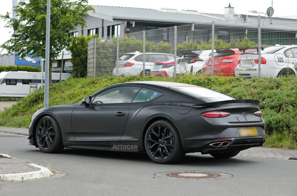 Looks ornery from this angle and at 2.0 tonnes and rear drive it should be a proper sports GT.