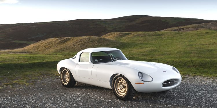 E Type in white