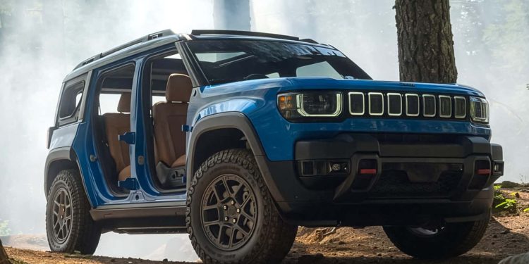 Jeep Recon in blue