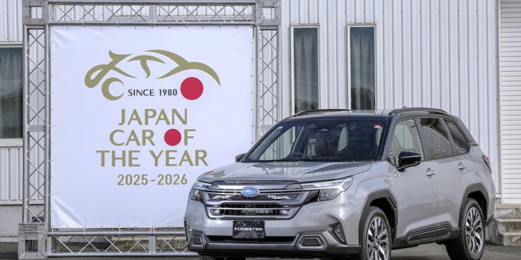 Forester COTY in silver